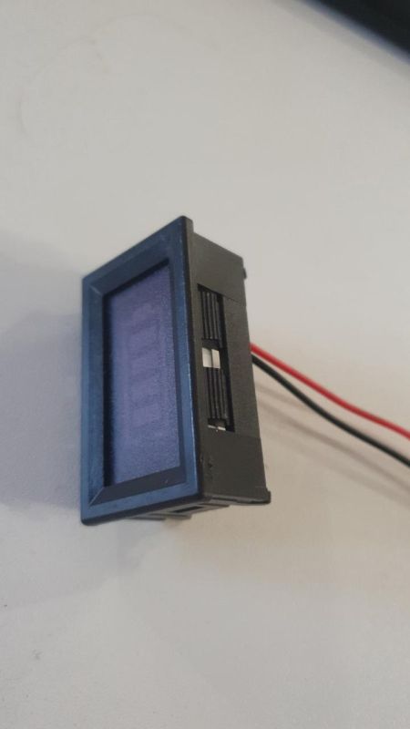 Индикатор емкости литиевой батареи 2S 8В с корпусом, измеритель заряда батареи