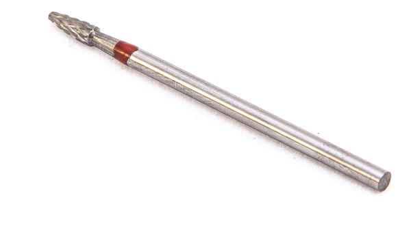 Фреза твердосплавна Silver Burr Bit F015 (червона насічка)