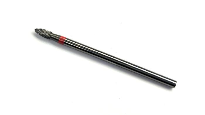 Фреза твердосплавна Silver Burr Bit F028 (червона насічка)