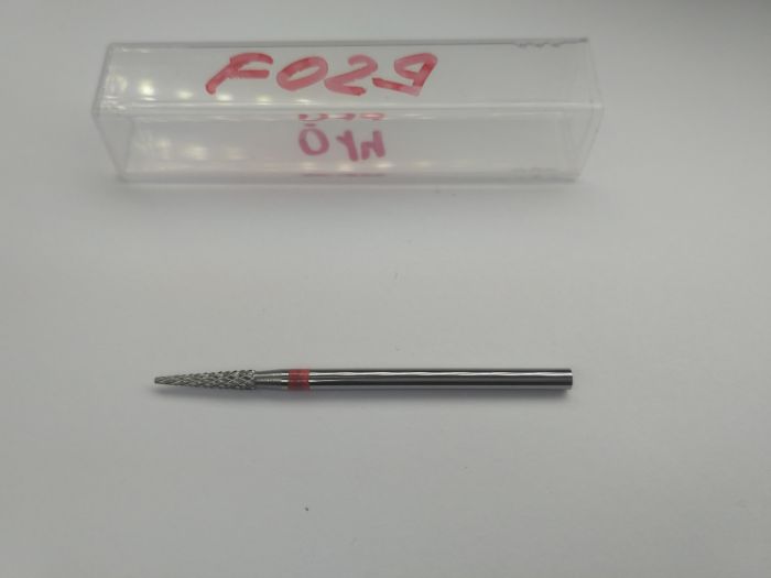 Фреза твердосплавна Silver Burr Bit F029 (червона насічка)