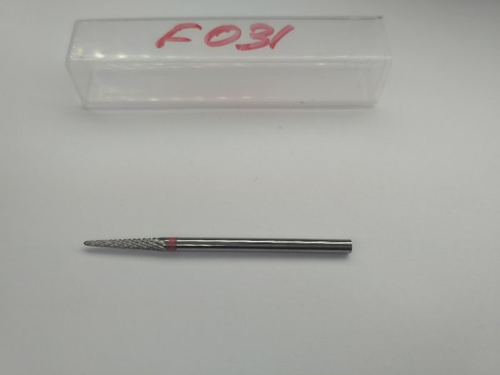 Фреза твердосплавна Silver Burr Bit F031 (червона насічка)
