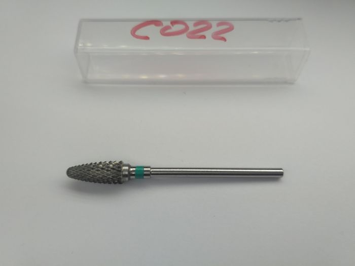 Фреза твердосплавна Silver Burr Bit C 022 (зелена насічка)
