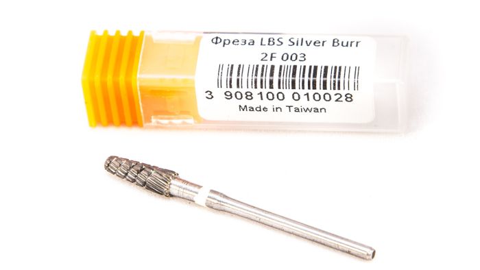 Фреза твердосплавна Silver Burr Bit 2F003 (біла насічка)