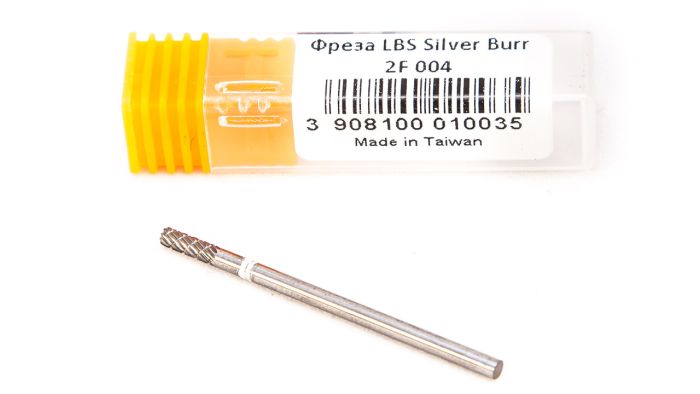 Фреза твердосплавна Silver Burr Bit 2F004 (біла насічка)