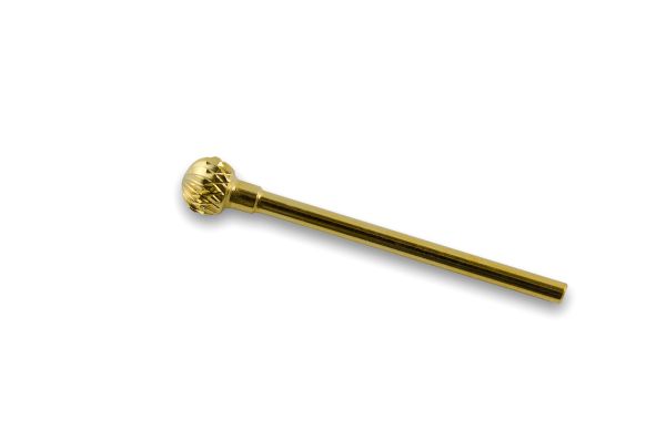 Фреза твердосплавна золота 1002 (чорна насічка)