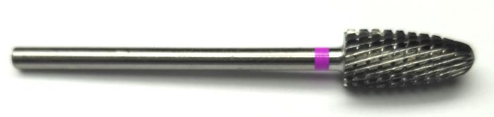 Фреза твердосплавна Carbide metallic combined notch F319 (рожева насічка)