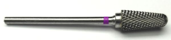 Фреза твердосплавна Carbide metallic combined notch F320 (рожева насічка)