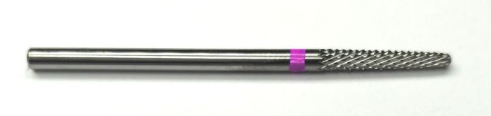 Фреза твердосплавна Carbide metallic combined notch F330 (рожева насічка)