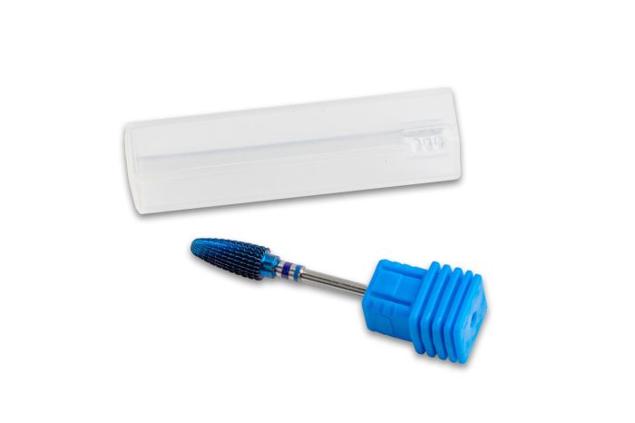 Фреза вольфрамова твердосплавна 01 Blue Tungsten Flame 1 (синя насічка)