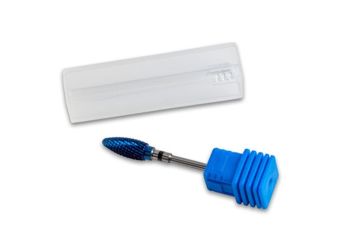 Фреза вольфрамова твердосплавна 02 Blue Tungsten Flame 2 (чорна насічка)