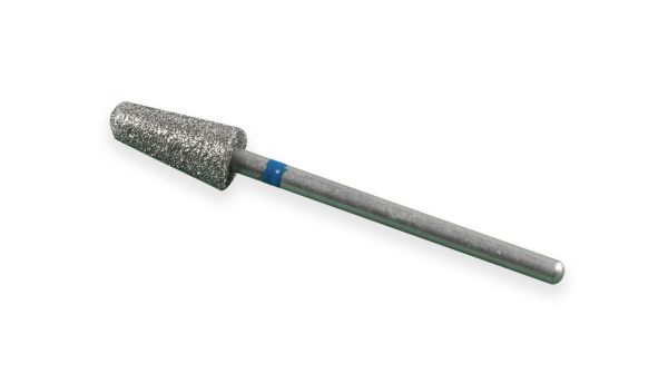 Фреза алмазна Конус, діаметр-6,1 мм, (синя насічка)