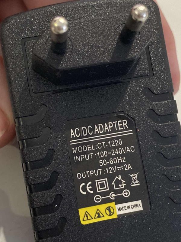 Блок питания AS DS адаптер на 12 V/2А для маникюрных ламп SUN