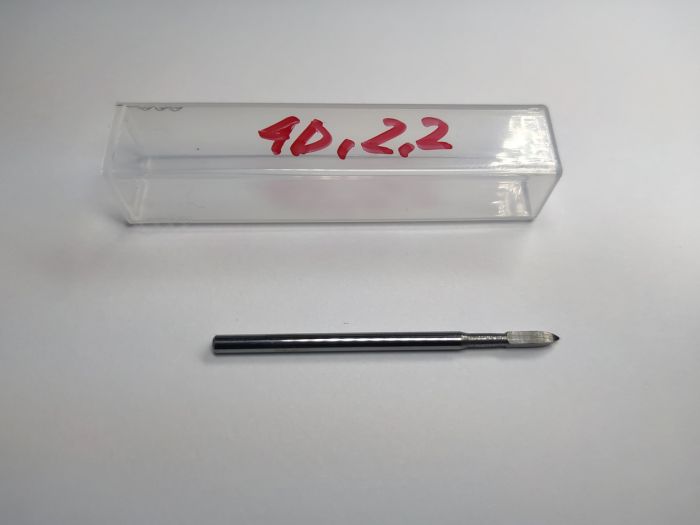 Безпечна твердосплавна фреза 4D 2,2 мм