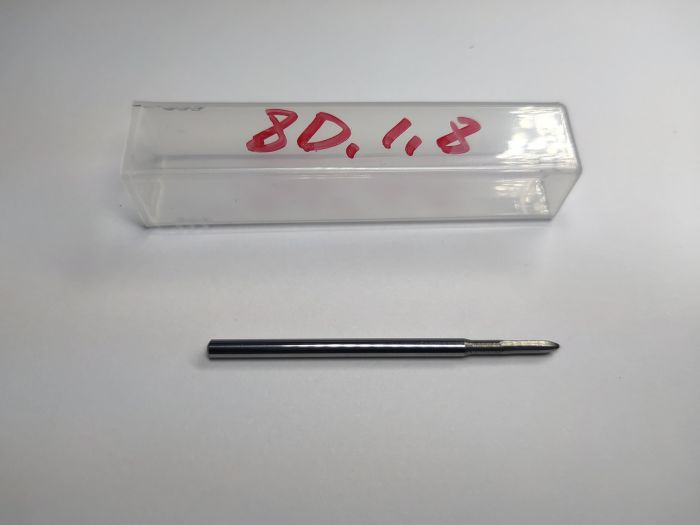 Безпечна твердосплавна фреза 8D 1,8 мм