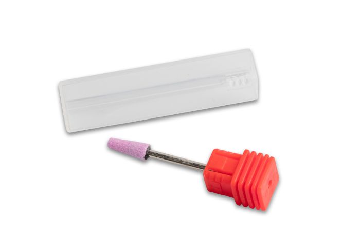 Корундова фреза Umbrella XL великий усічений конус, діаметр 5 мм (рожева)