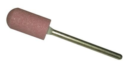 Корундова фреза Rounded Barrel M, діаметр 7 мм (рожева)