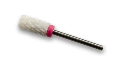 Фреза керамическая  Large Barrel XC 016 с пластиковым кольцом ( розовая насечка)