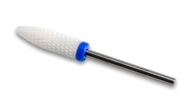 Фреза керамическая  XL Flame  M удлиненная  кукуруза с пластиковым кольцом ( синяя насечка)