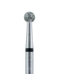 Фреза алмазная  Шарик  ,диаметр-  3 мм,(  черная насечка)