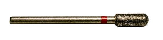 Фреза алмазна Циліндр, діаметр-4,1 мм, (червона насічка)