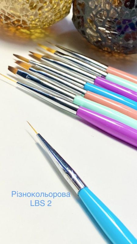 Пензель кольоровий LBS для малювання 2