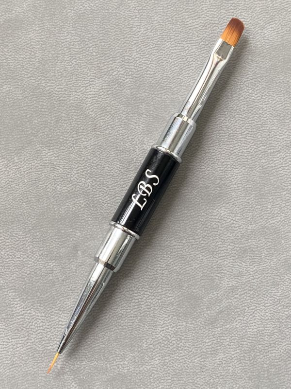 Двосторонній пензель LBS 1 для гелю та малювання тонких ліній