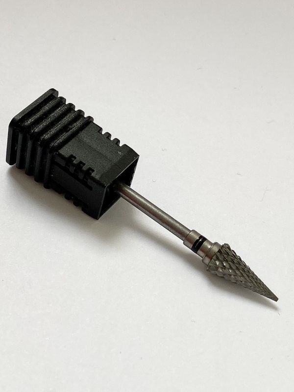 Фреза твердосплавна гострий конус (чорна)