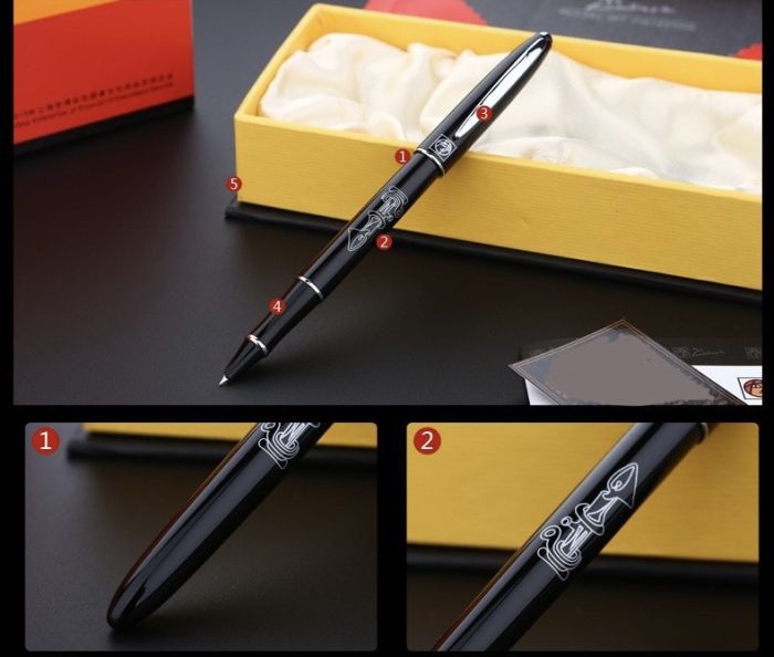 Пір'яна ручка Picasso PS-606 (Pimio) Закрите перо (Hooded Nib)