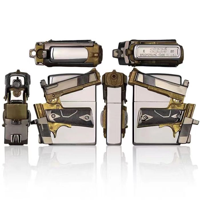 Бензинова запальничка ZIPPO "The Trigger of Fate" (Курок Долі)