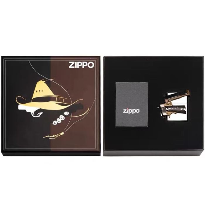 Бензинова запальничка ZIPPO "The Trigger of Fate" (Курок Долі)