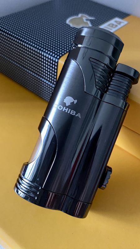 Запальничка для сигар COHIBA COB-359 колір чорний