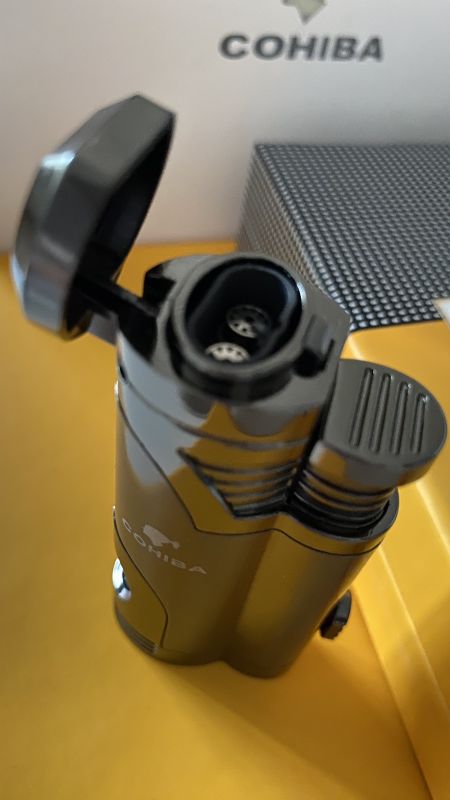 Запальничка для сигар COHIBA COB-359 колір чорний