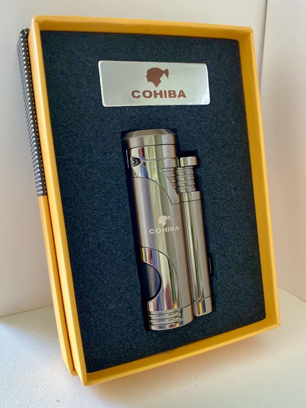 Запальничка для сигар COHIBA COB-359 колір чорний