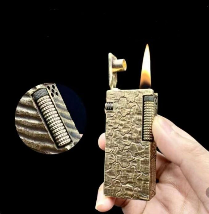 Ексклюзивна Бензинова Запальничка  ROWENTA в Антикварному Стилі