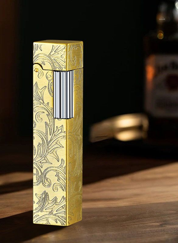 Бензинова Запальничка Derui Модель з Гравіюванням