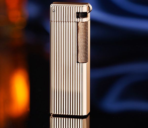 Газова  Запальничка з вертикальним рифленням (смугами)