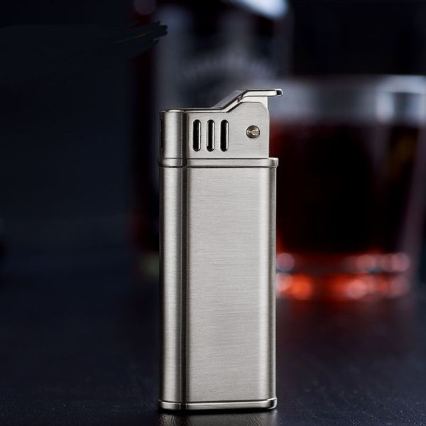 Елегантна Бензинова Запальничка  KOJI Срібляста