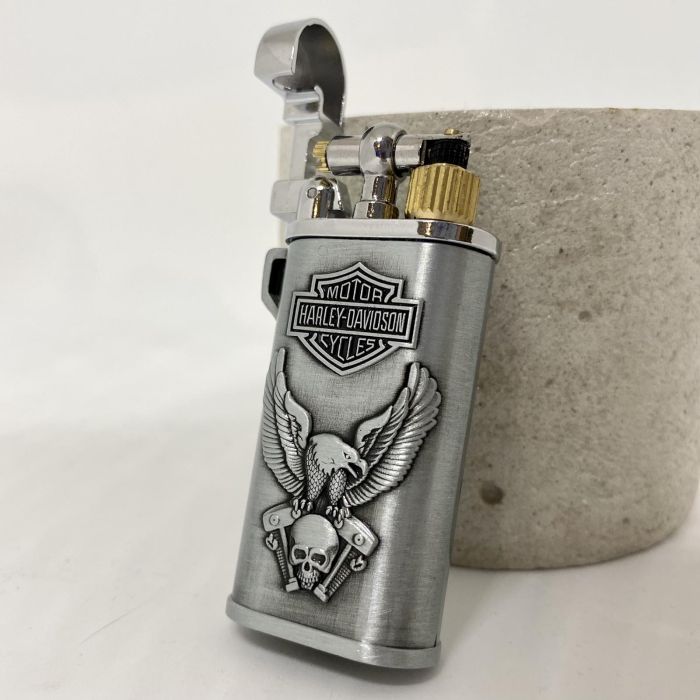 Газова запальничка Koji Harley Davidson срібляста