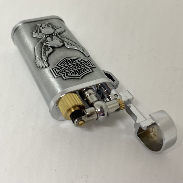 Газова запальничка Koji Harley Davidson срібляста