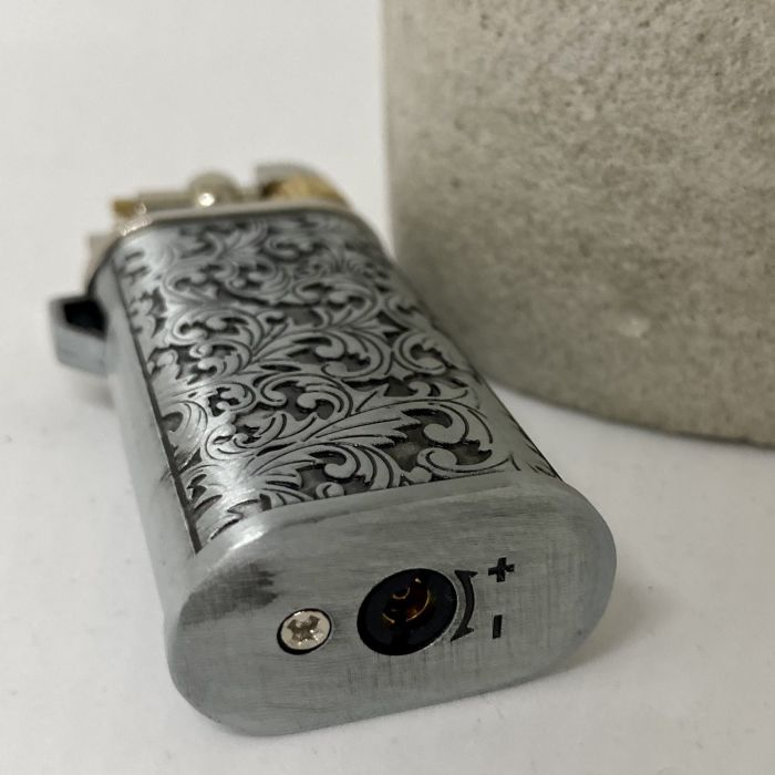 Газова запальничка Koji "Silver Lace" (Срібне мереживо)