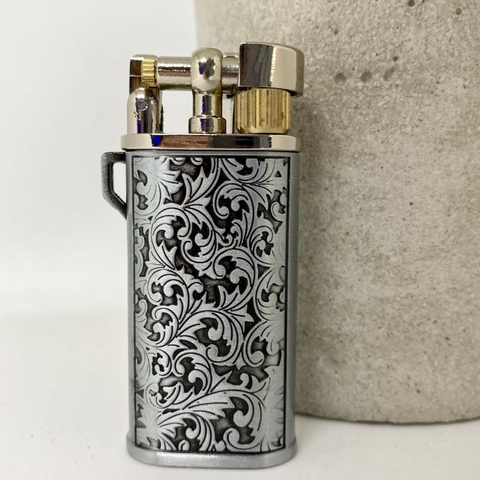 Газова запальничка Koji "Silver Lace" (Срібне мереживо)