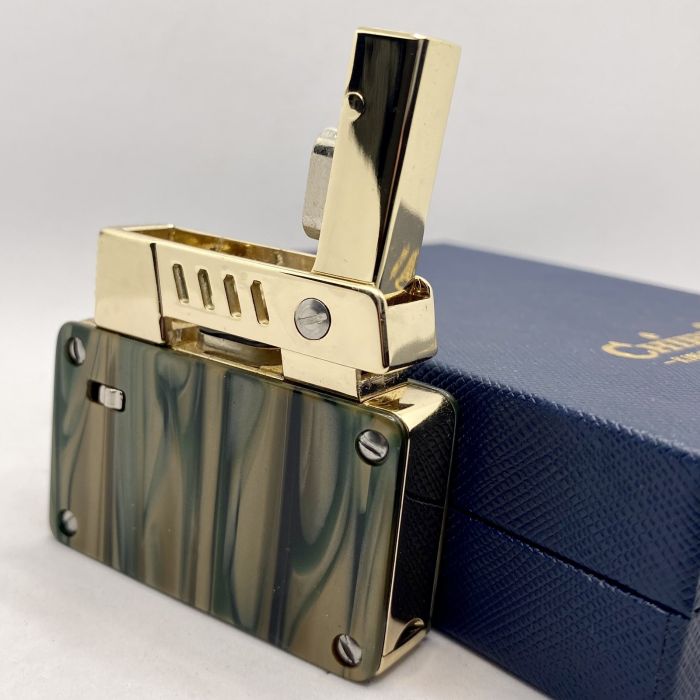 Бензинова Запальничка Chief з візерунком у відтінках осіннього лісу