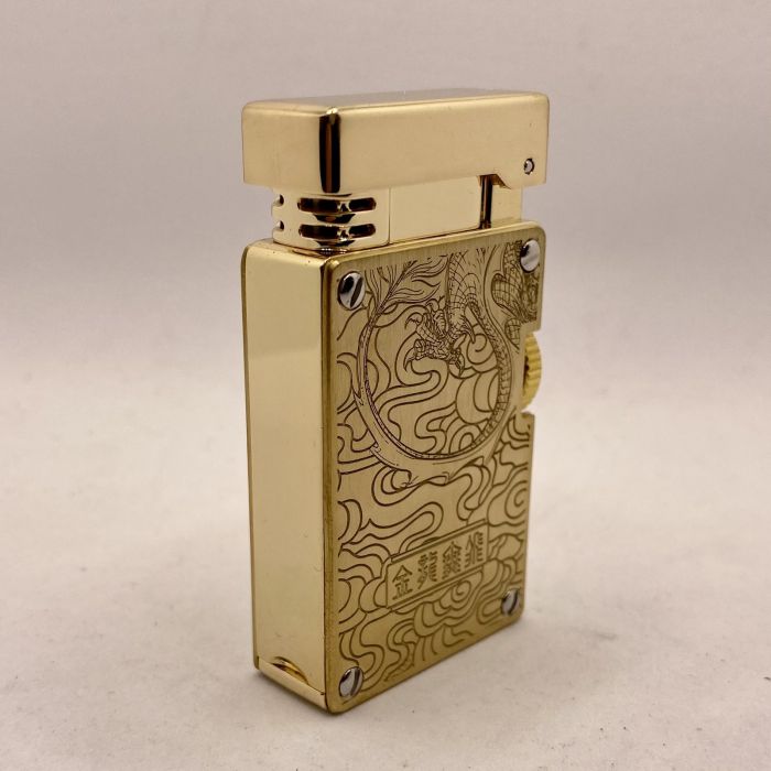 Бензинова Запальничка Chief Золотий Східний Дракон