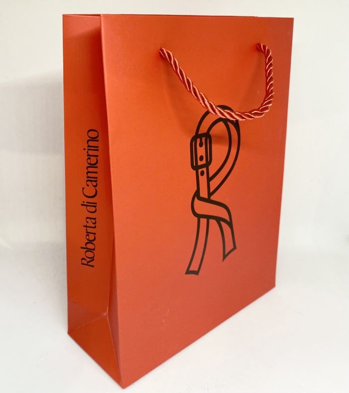 Елегантна газова запальничка Roberta di Camerino (Italy) — Red & Chrome