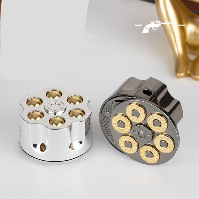 Газова запальничка Koji "Барабан Револьвера" колір Графіт