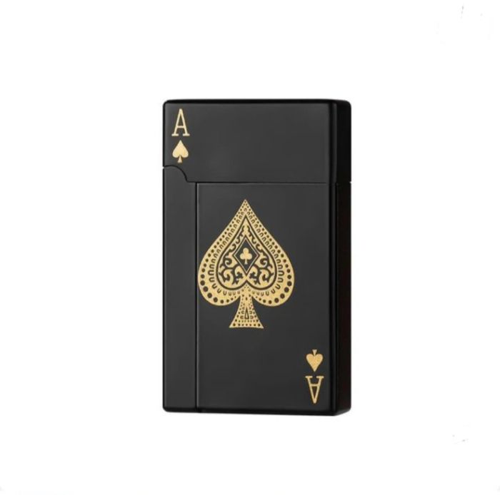 Газова запальничка «Ace of Spades» (Туз Пік) — Gold & Black Edition