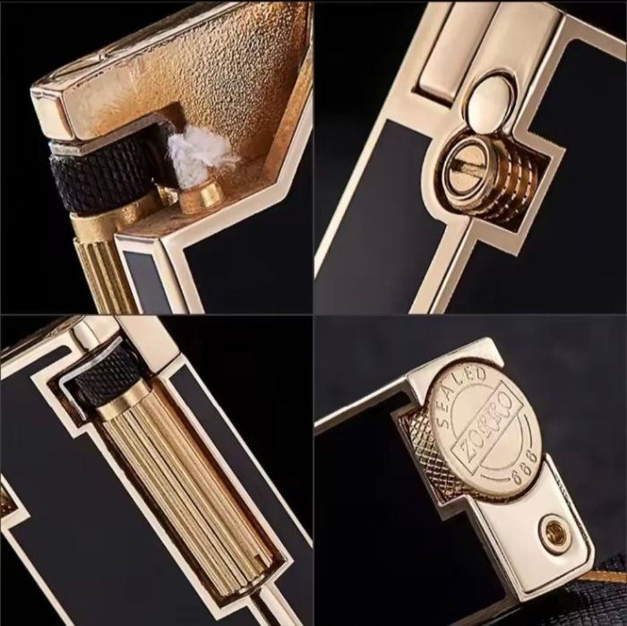 Бензинова запальничка Zorro «Ultimate Justice» — Елегантність та Ретро-механіка