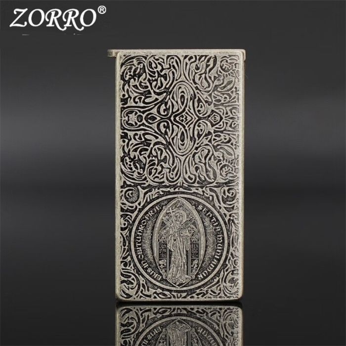 Бензинова запальничка  Zorro 753 «Медальйон Святого Бенедикта"