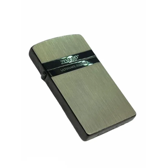 Бензинова запальничка Zorro "Ultimate Justice"(Найвище правосуддя) Комбінований хром