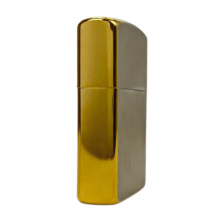Бензинова запальничка Zorro Ultimate Justice Limited Edition, Brushed Gold/Silver